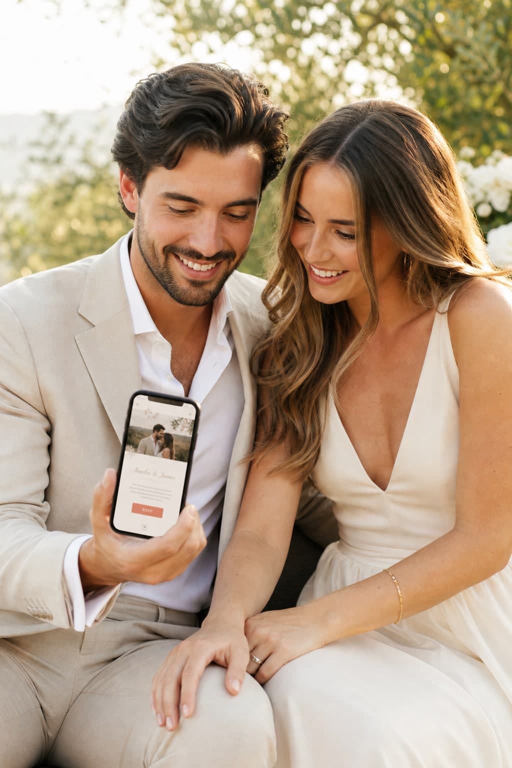 Wedding guests celebrating — the candids a table disposable is meant to catch